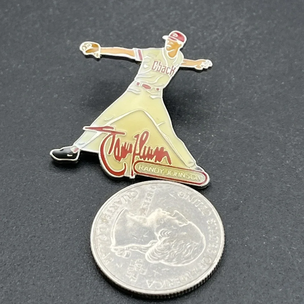 MLB‎ Baseball Arizona Diamondbacks Randy Johnson Lapel Hat Pin